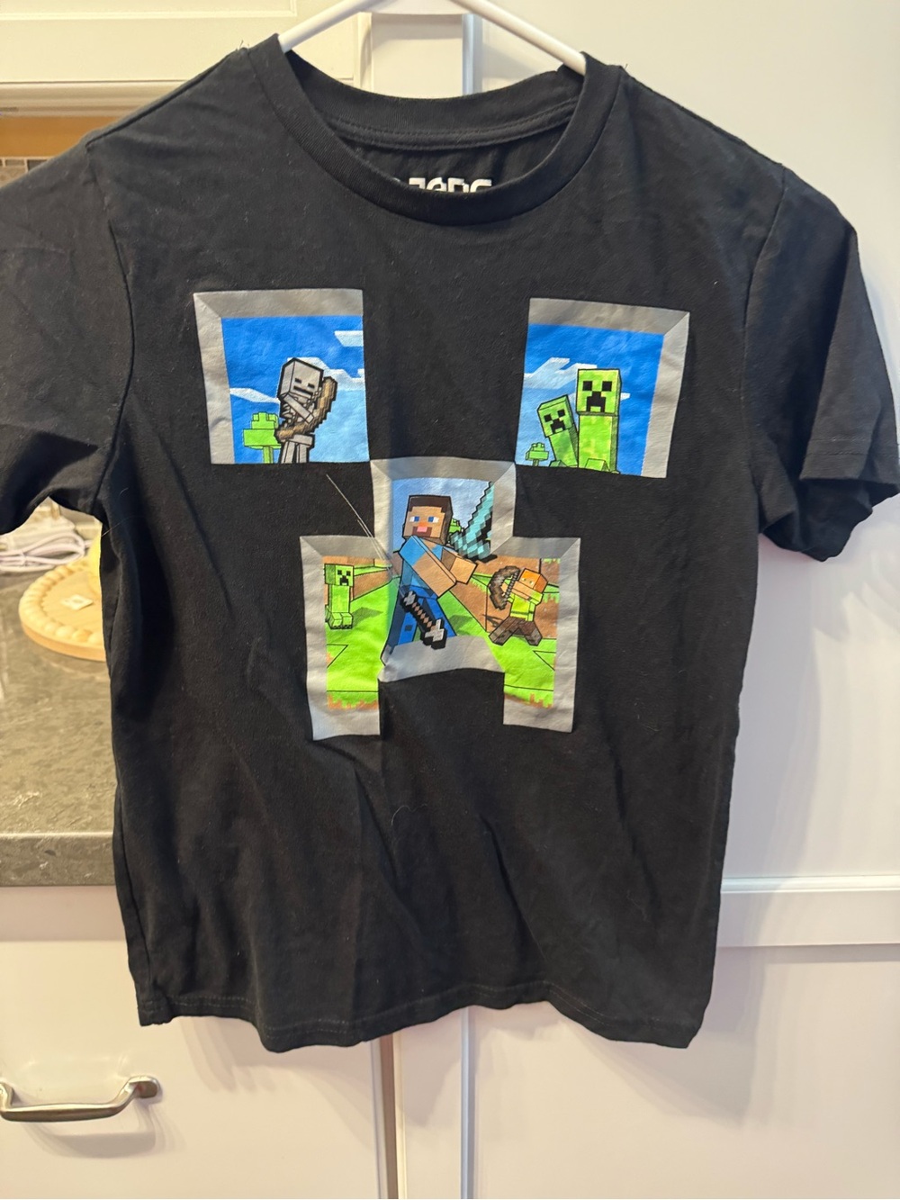 Minecraft boy shirt